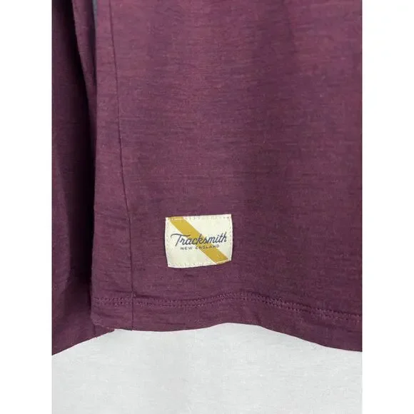 Tracksmith Top Harrier Long Sleeve T Shirt Merino Wool Running Base Layer Hiking - Picture 4 of 8